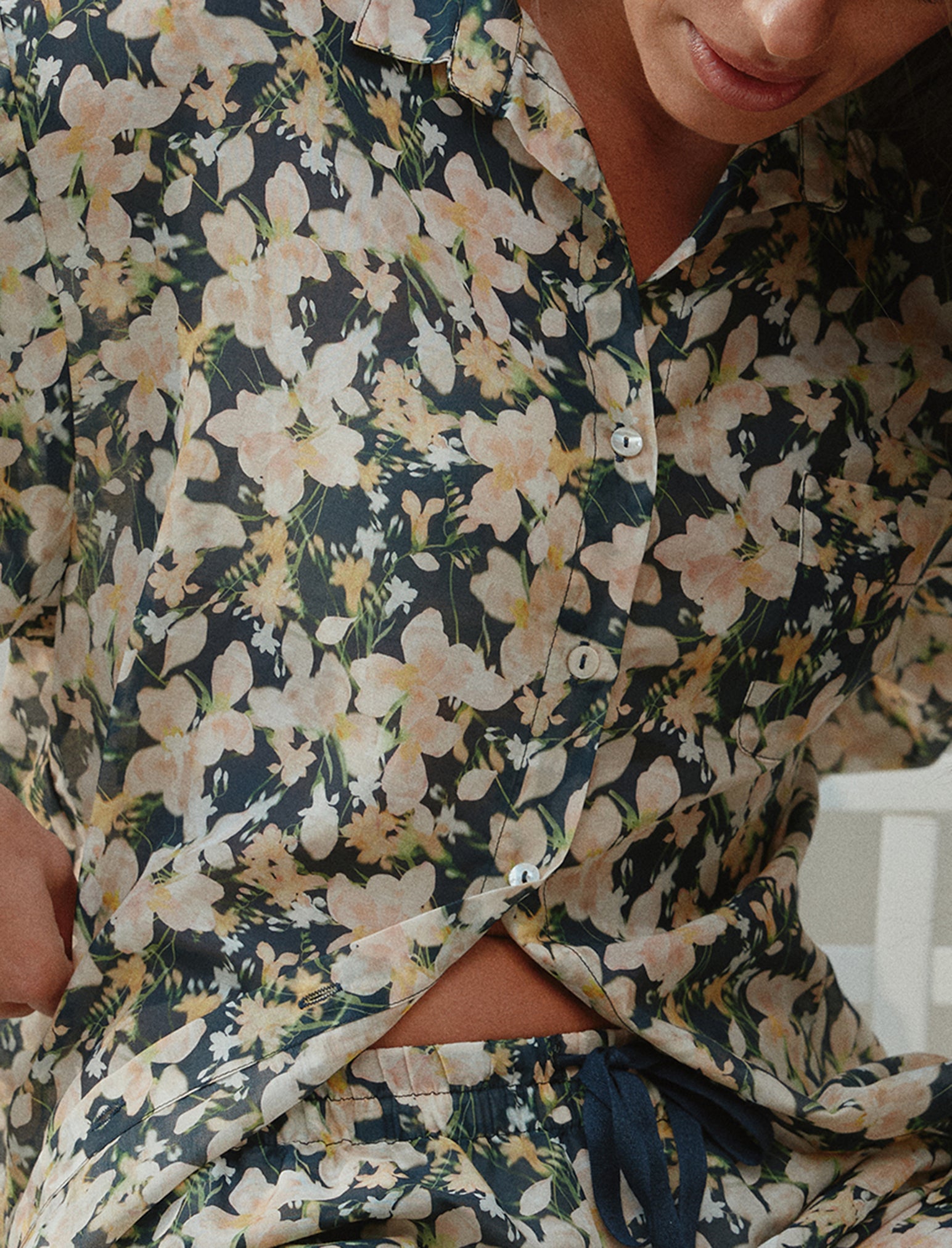 Serena Flowy Boxer PJ Set