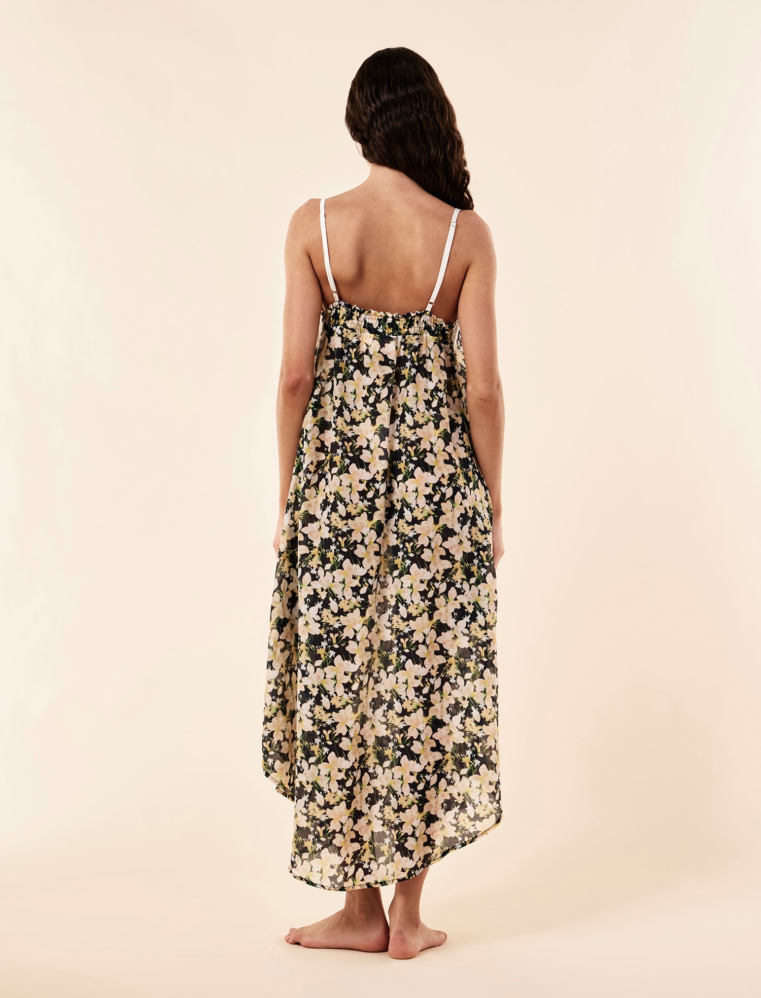 Serena Lace Front Maxi Nightie
