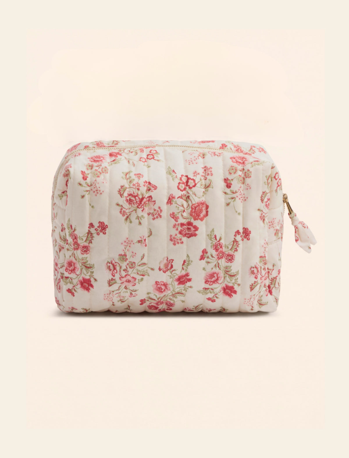 Floral Quilted Cos Bag