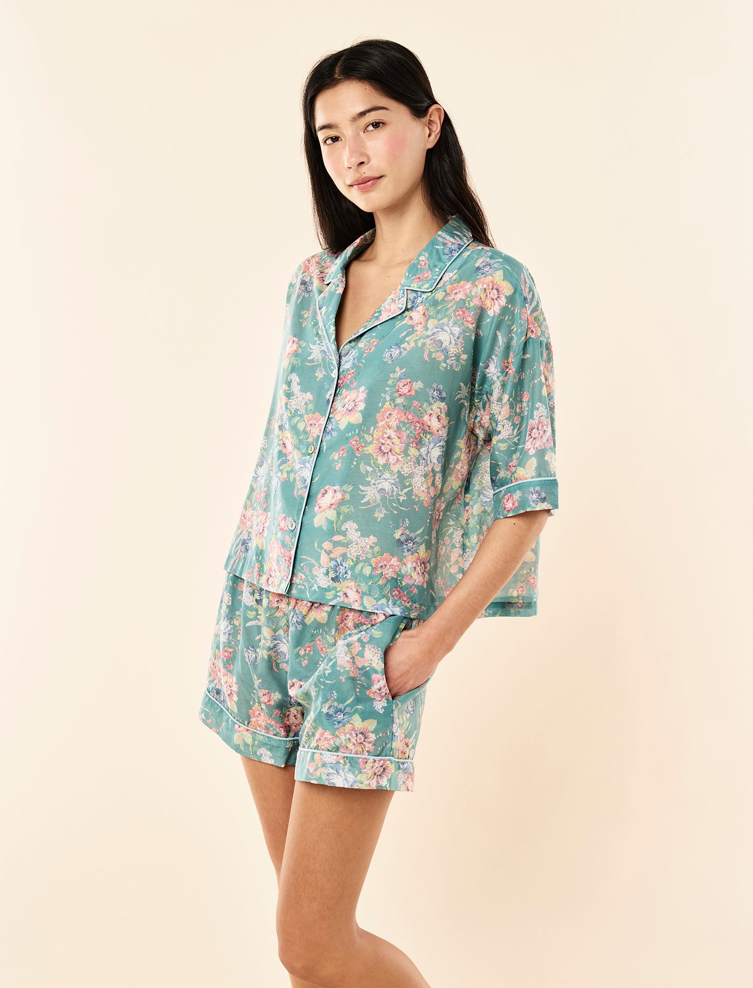 Elise Boxer PJ Set