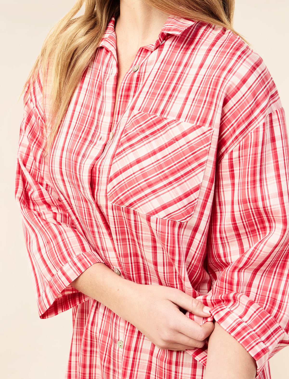 Noelle Plaid Nightshirt