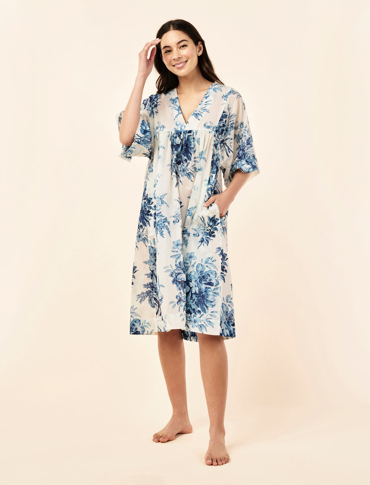 Karen Walker Romantic Floral Kaftan Nightie