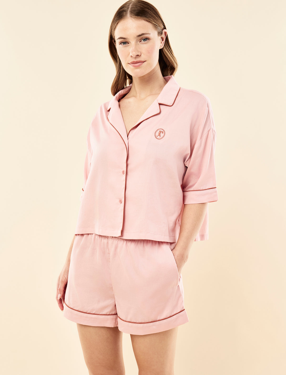 Karen Walker Runaway Girl Boxer PJ Set