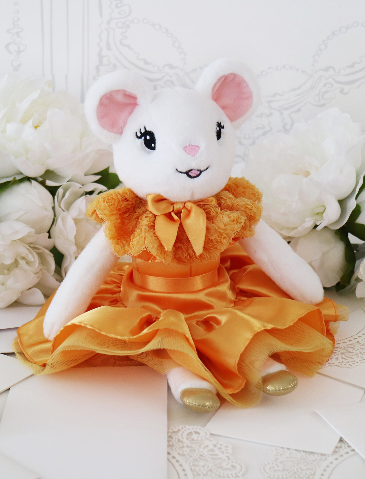 Claris Plush Toy 30cm  Très Chic Tangerine