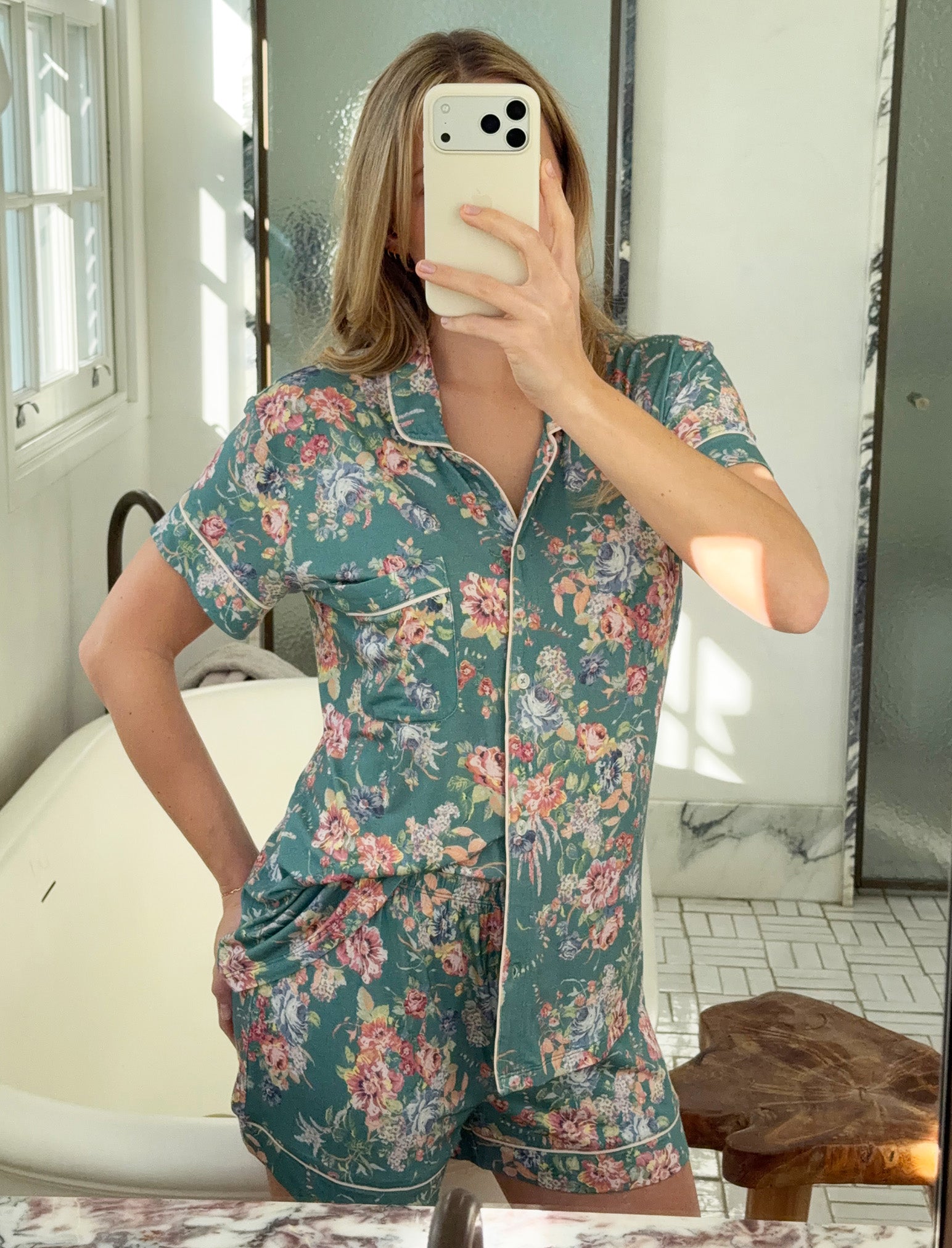 Kate Modal Soft Boxer PJ Set