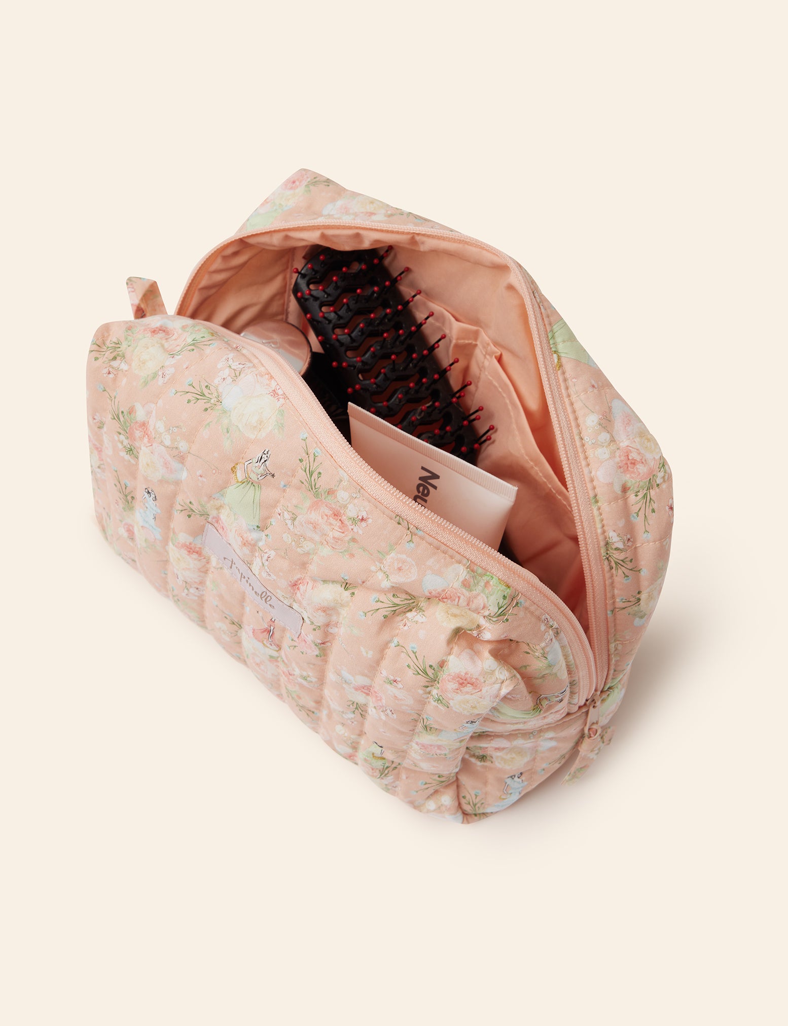 Blush baskets Quilted Cos Bag