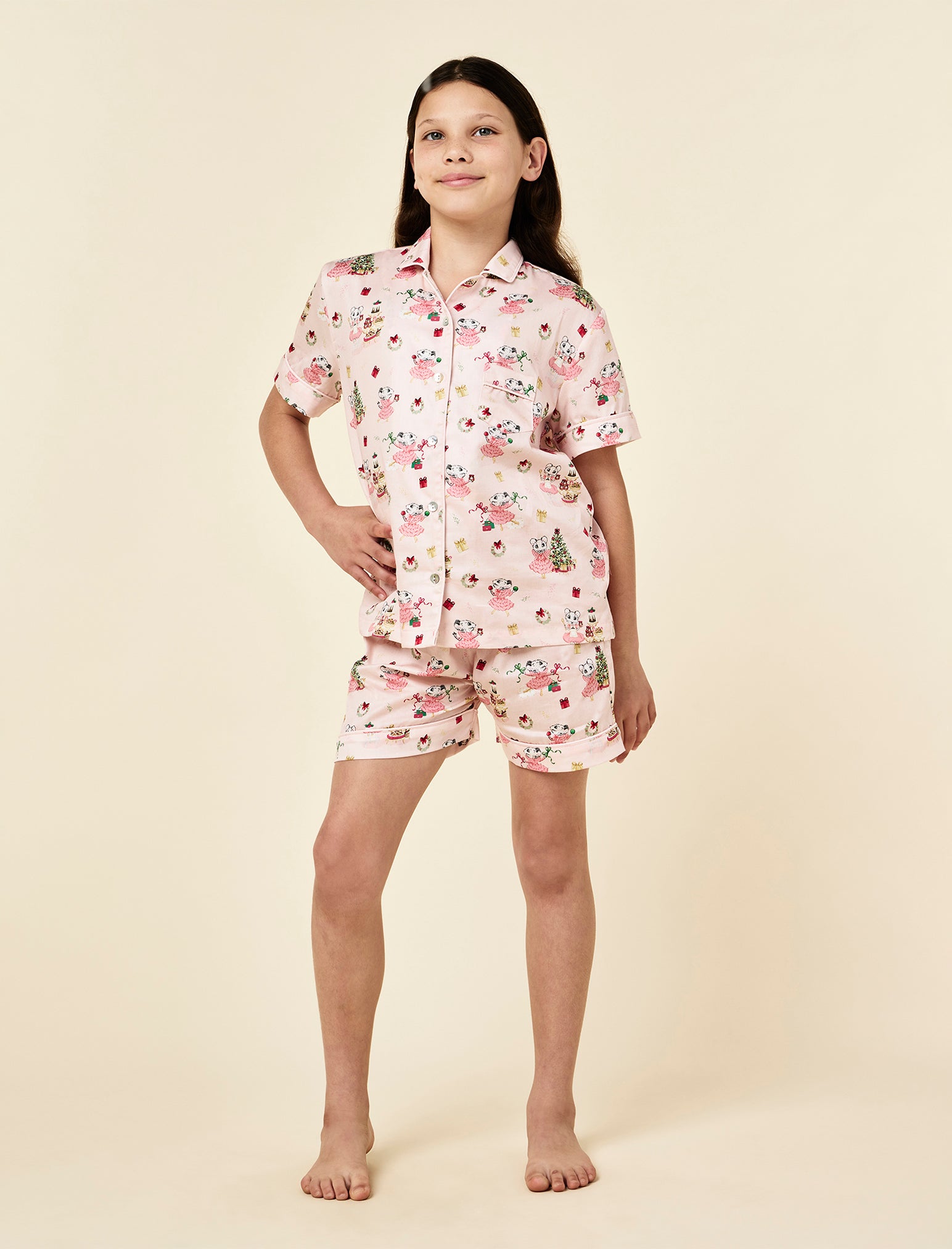 Claris The Mouse Kids Boxer PJ Set