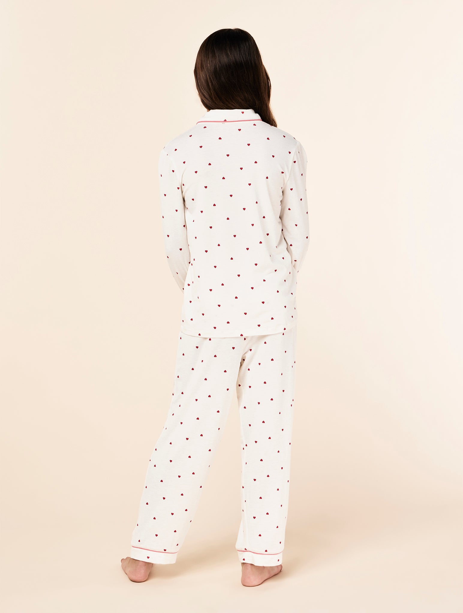 Girls Heart PJ Set