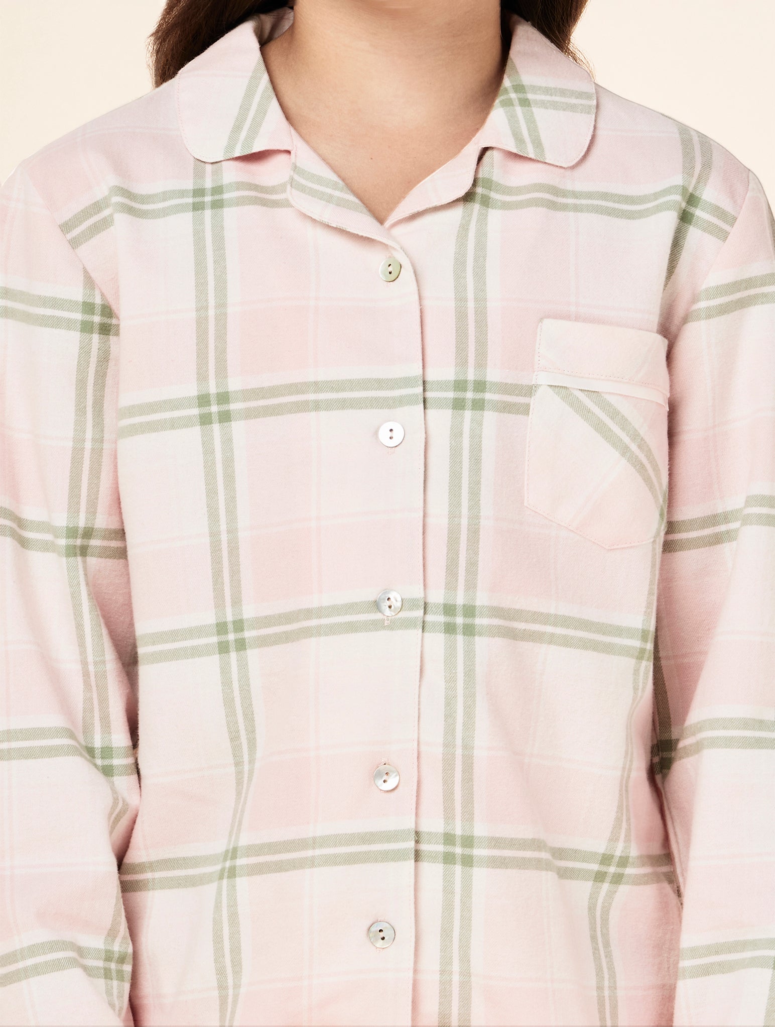 Kids Comfy Plaid PJ Set