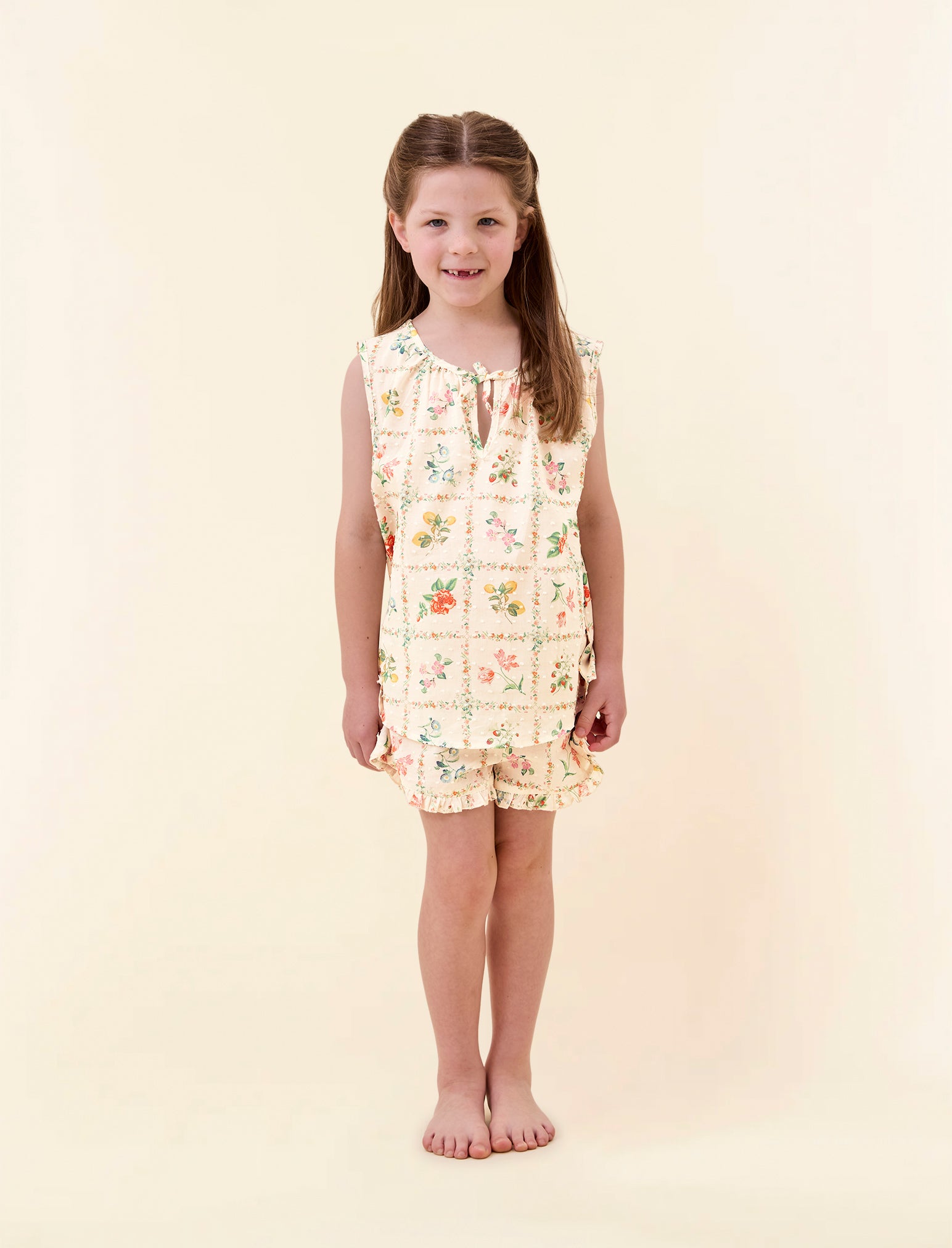 Kids Evie Frill Cami and Short Set