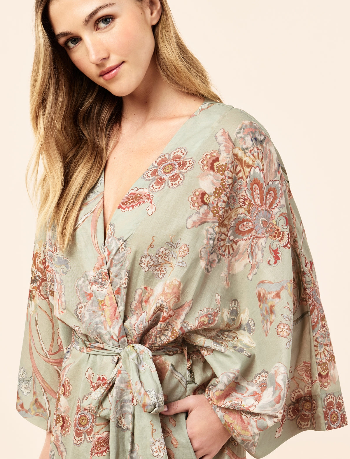 Coco Kimono Maxi Robe